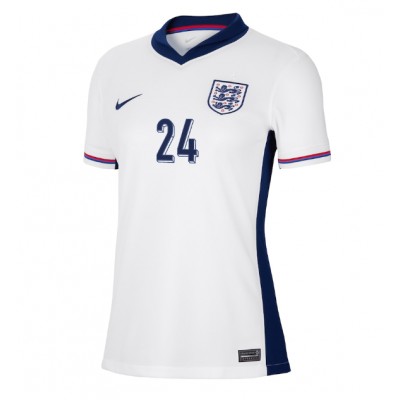 England Cole Palmer #24 Hjemmebanetrøje Dame EM 2024 Kortærmet England Cole Palmer #24 Hjemmebanetrøje Dame EM 2024 Kortærmet